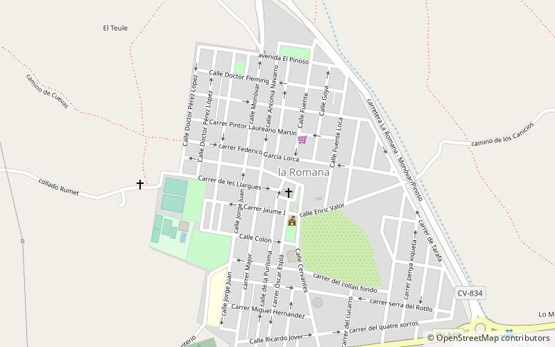 La Romana location map