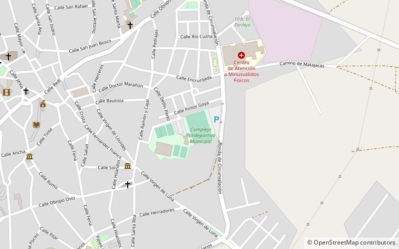 estadio municipal pozoblanco location map