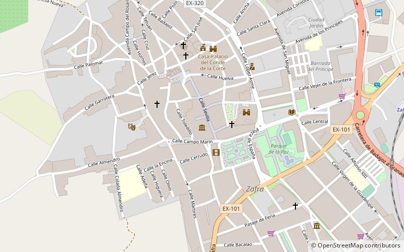 Museo del Convento de Santa Clara de Zafra location map