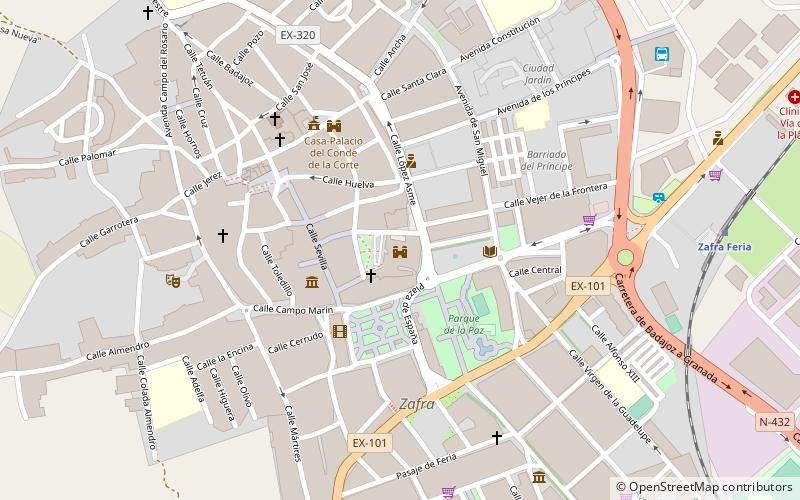 Palacio de los Duques de Feria location map