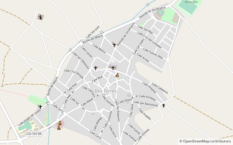 Dos Torres location map