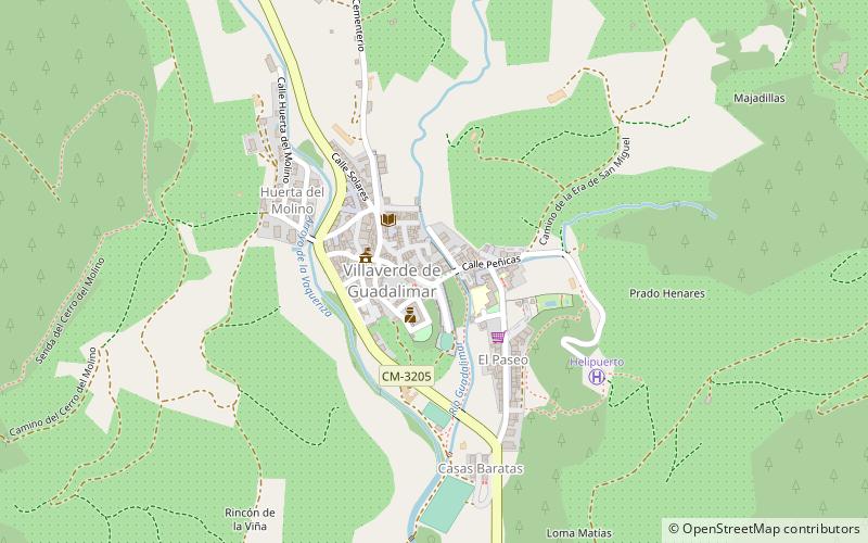Villaverde de Guadalimar location map