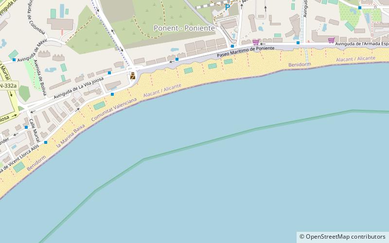West Beach Promenade location map