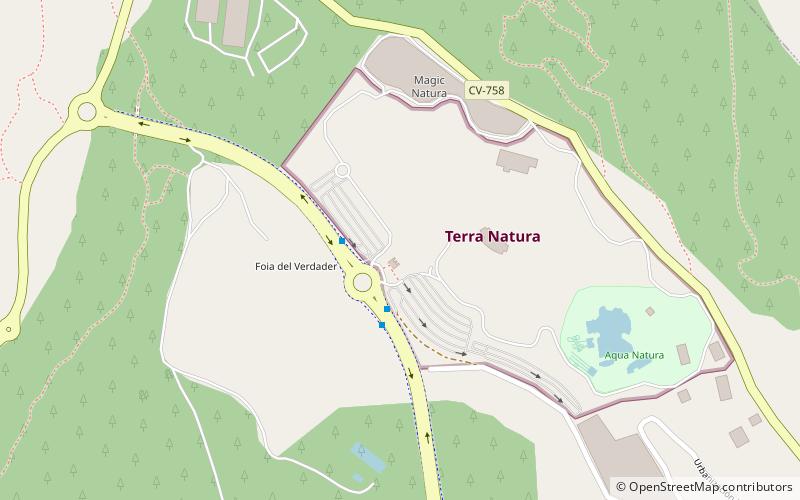 Terra Natura location map