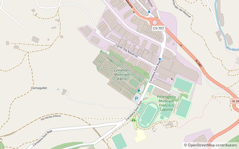 Cementeri d'Alcoi location map