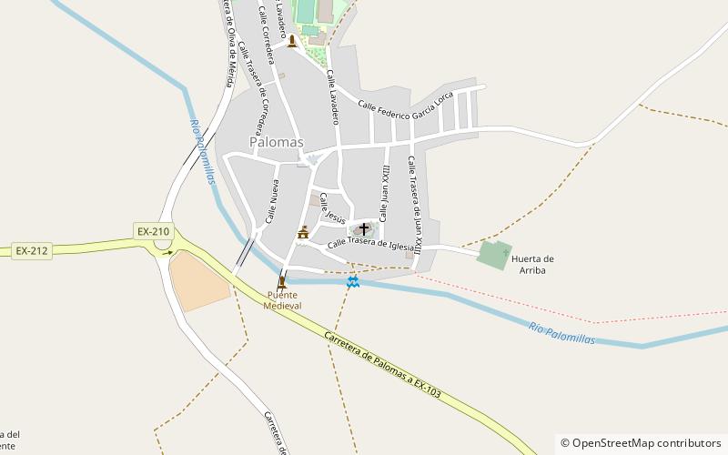 Nuestra Señora de Gracia Parish Church location map