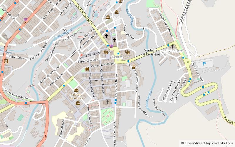 Casa del Pavo location map