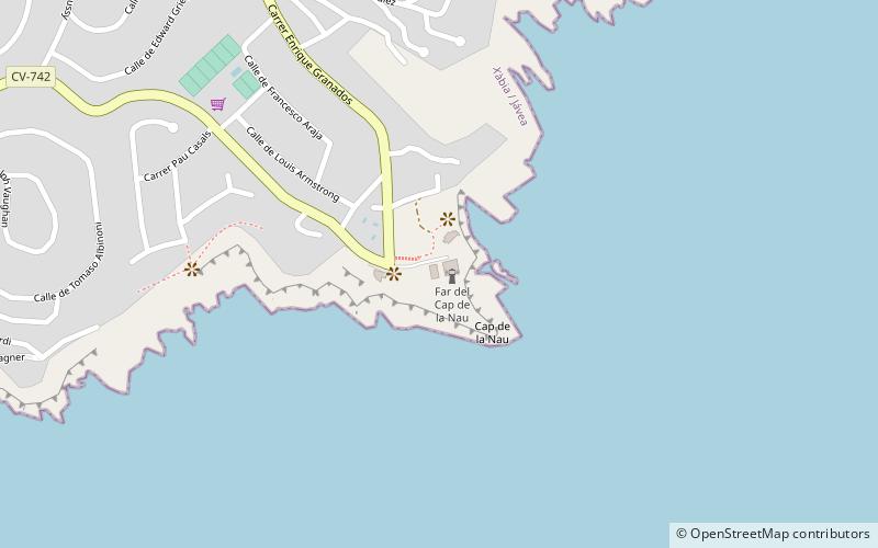 Cabo de la Nao location map