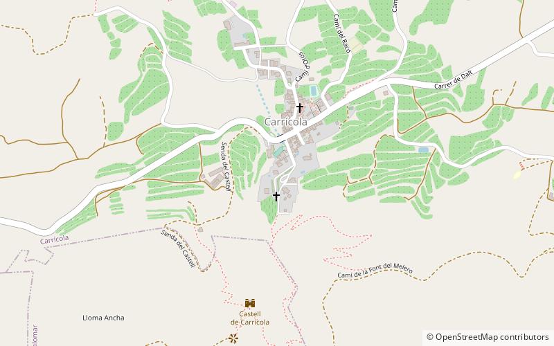 Carrícola location map