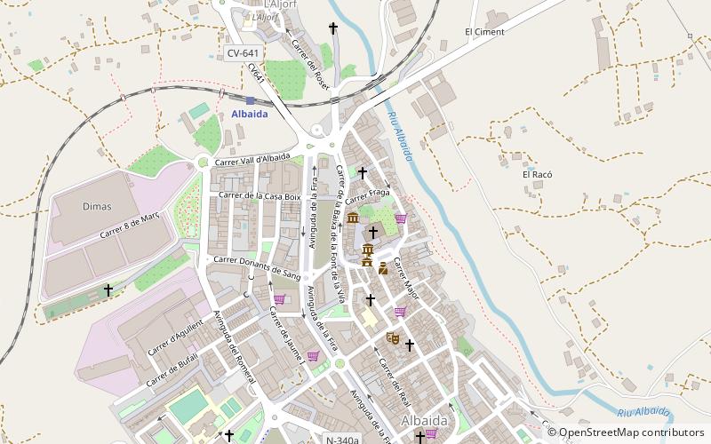 Segrelles Museum location map