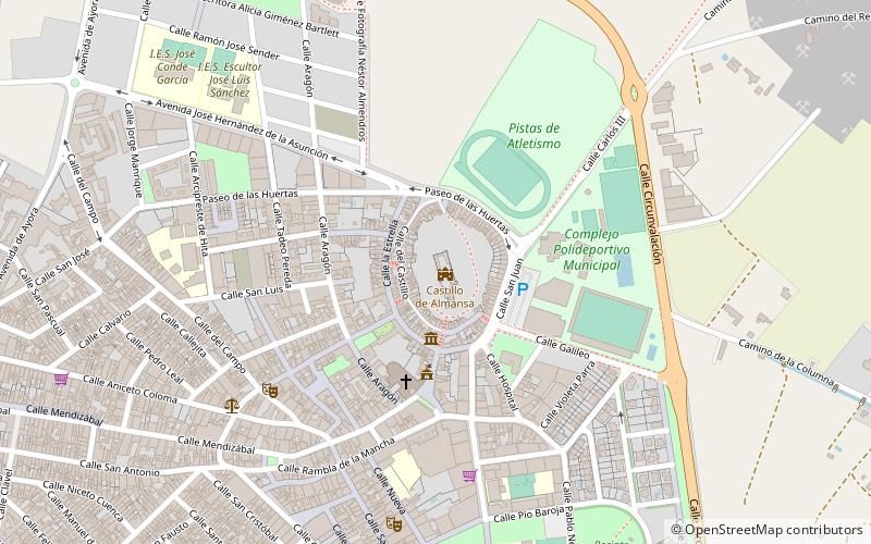 Château d'Almansa location map