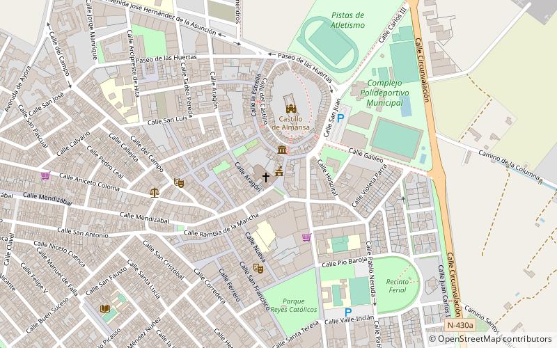 Palace of Condes de Cirat location map