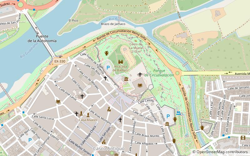 Archaeological Museum location map