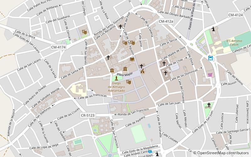 Plaza Mayor de Almagro location map