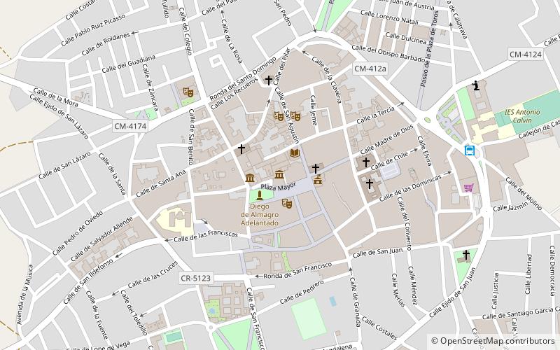 Museo del Encaje location map