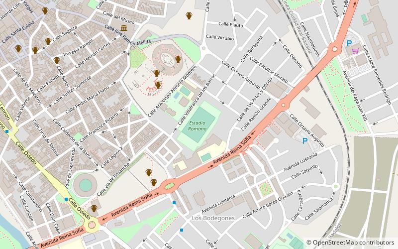 Estadio Romano location map