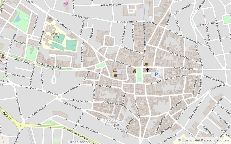 museo etnografico de don benito location map
