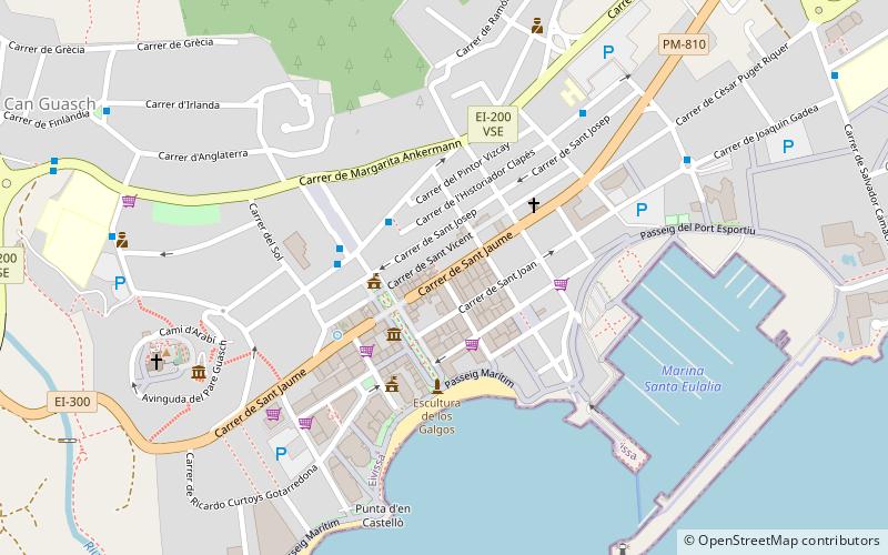 Etnographic Museum of Ibiza location map