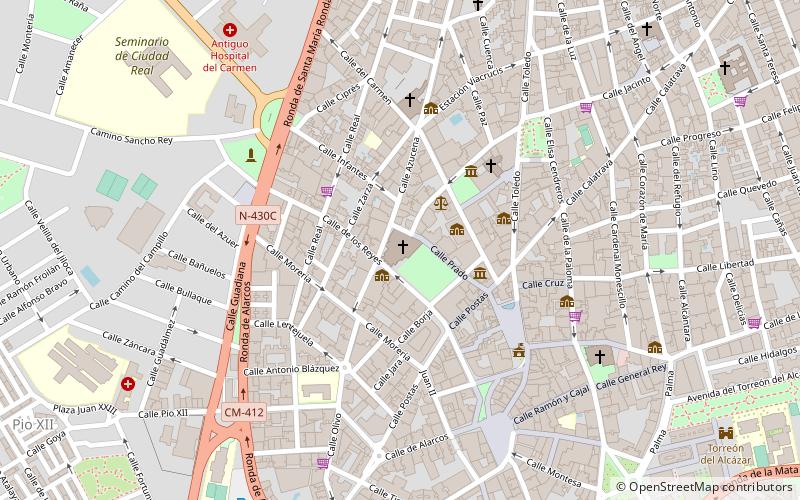 Kathedrale von Ciudad Real location map