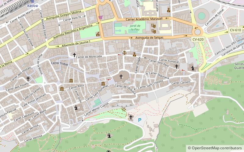 Collégiale Sainte-Marie de Xàtiva location map