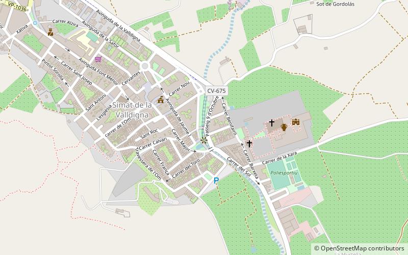 Simat de la Valldigna location map