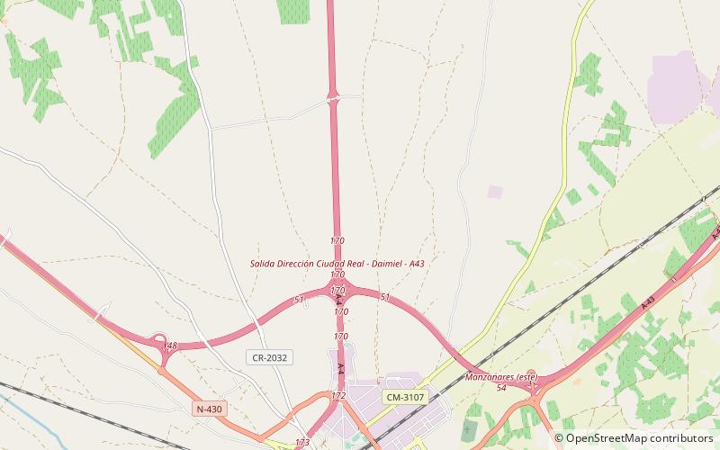 Mancha Húmeda location map