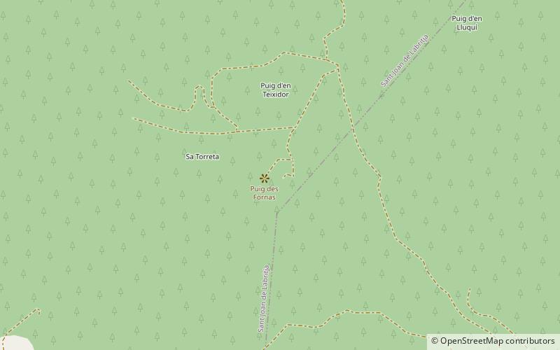 sa torreta ibiza location map