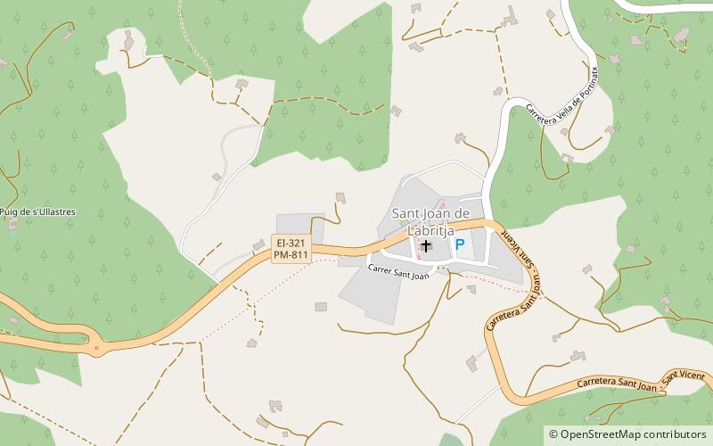 Sant Joan de Labritja location map