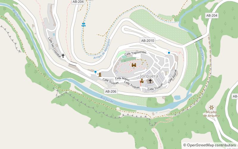 Jorquera location map