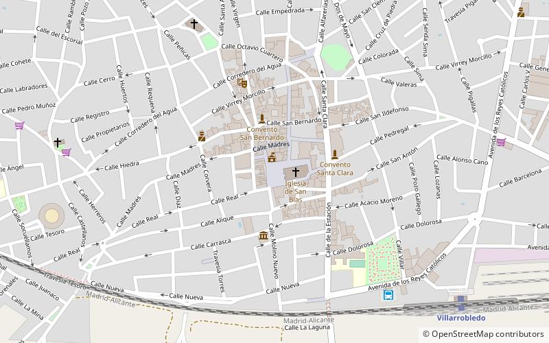 Old Square location map