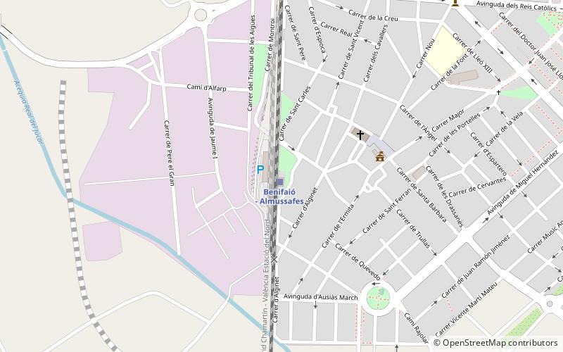 Benifaió location map