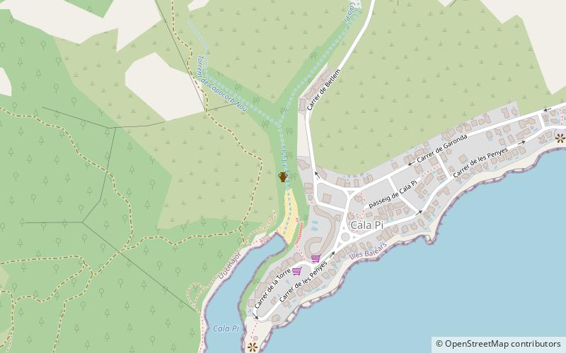 Platja de Cala Pi location map