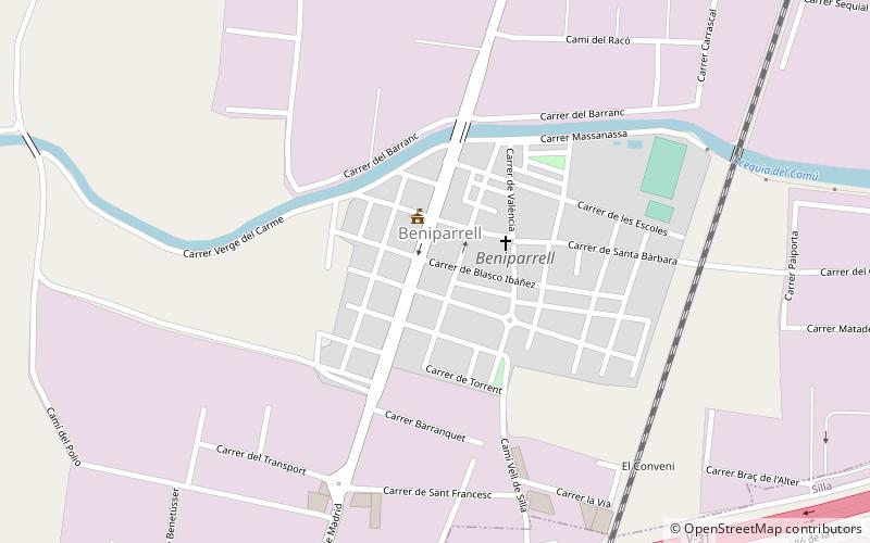 Beniparrell location map