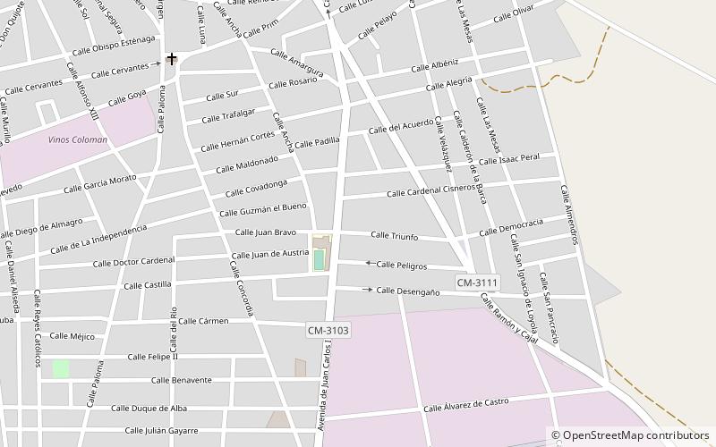 La Harinera location map