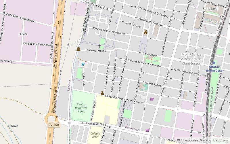 Benetússer location map
