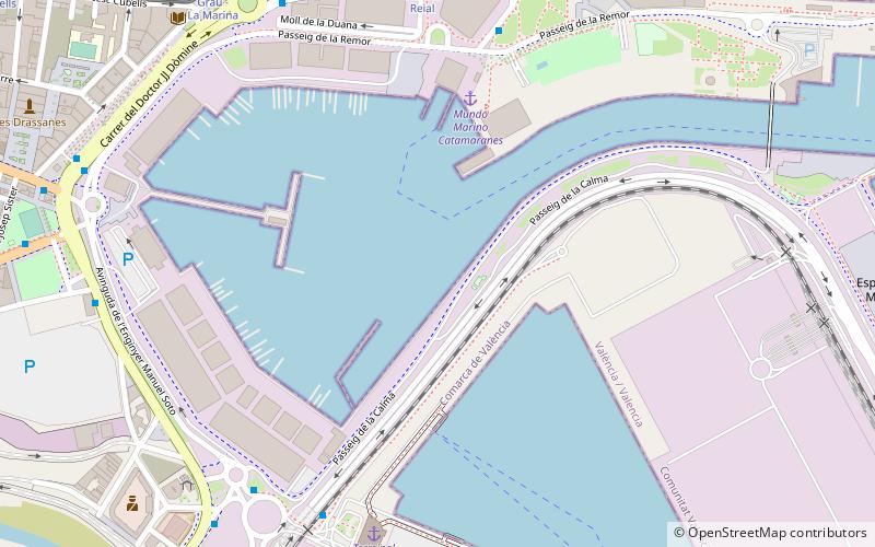 Circuit urbain de Valence location map