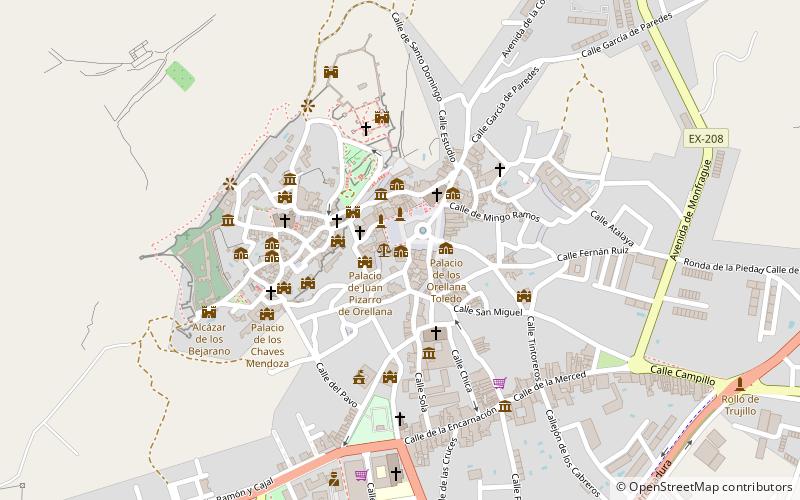 Palacio de la Conquista location map