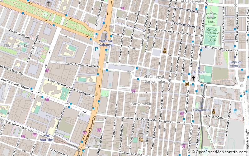 Mercat del Cabanyal location map