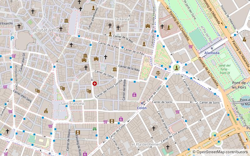 valencian international university walencja location map