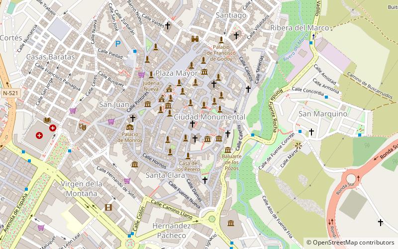 El Corral de las Cigueñas location map