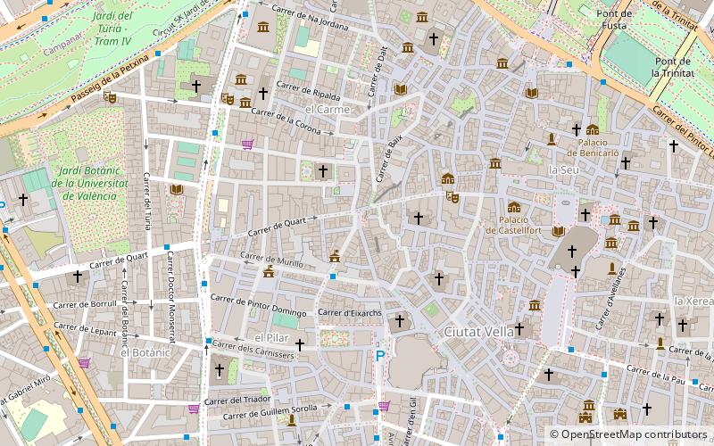 galeria del tossal walencja location map