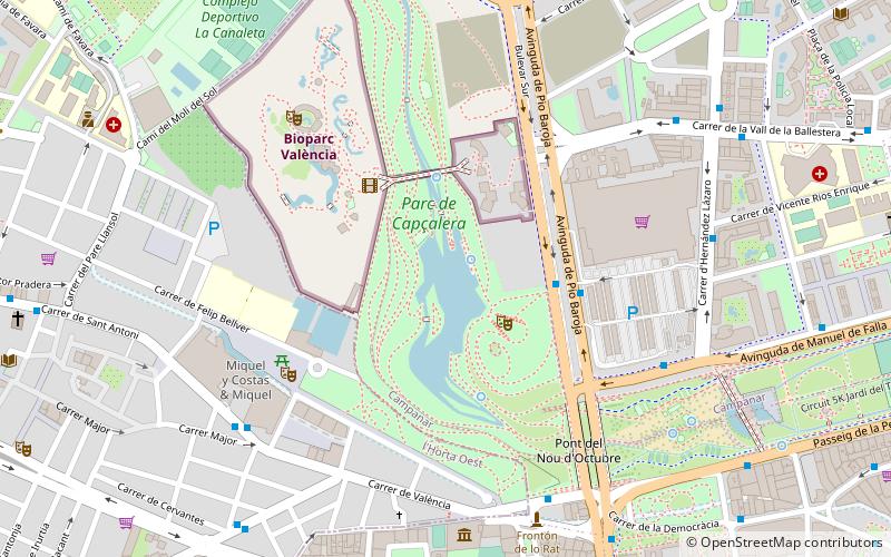 Parque de Cabecera location map