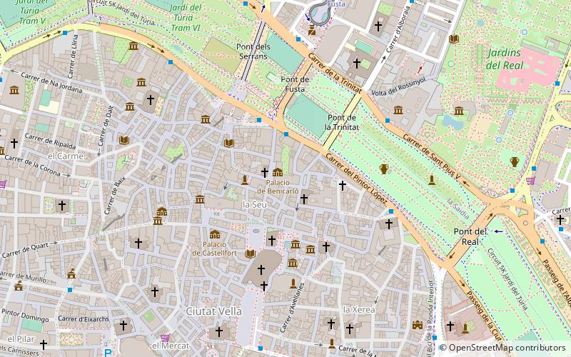 Corts Valencianes location map