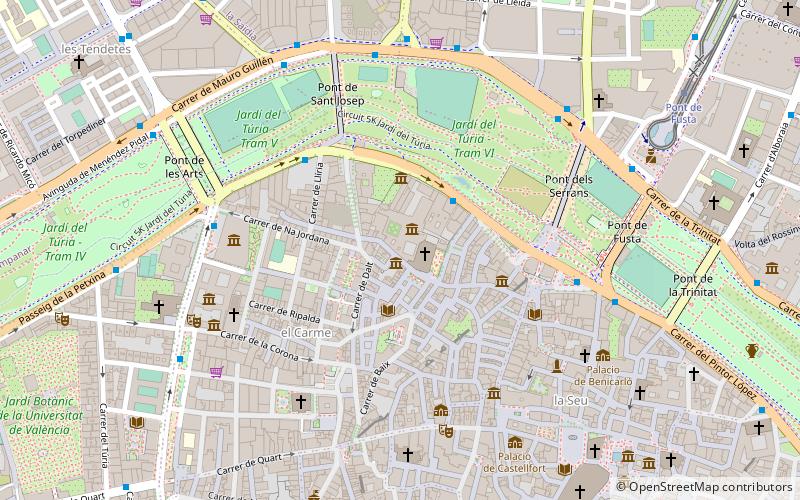 Convent del Carme (València) location map