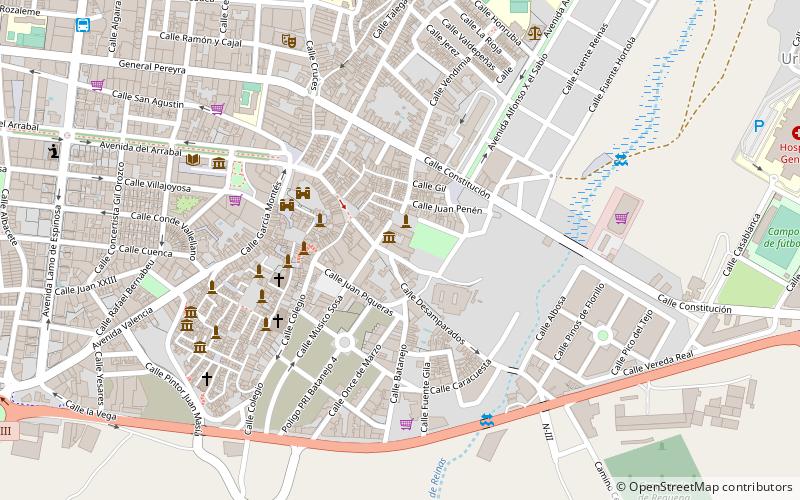 iglesia del carmen requena location map