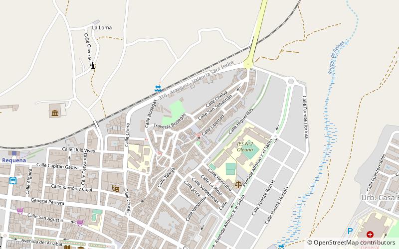 san sebastian requena location map