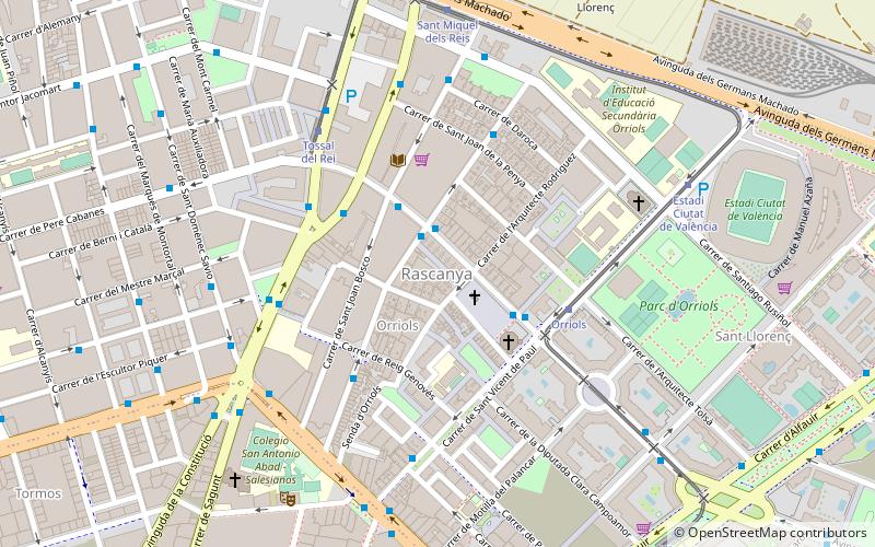 rascanya valencia location map