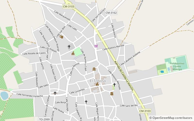 El Toboso location map