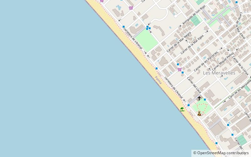 Playa de Palma location map
