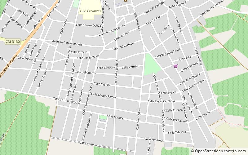 Miguel Esteban location map